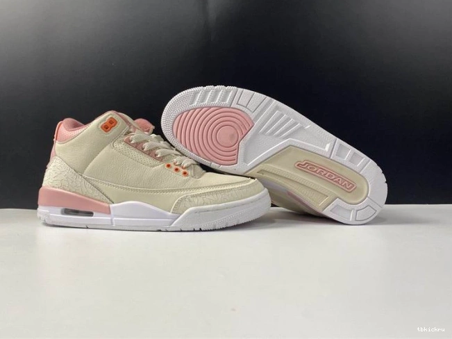 Cheap TBK Retro CK9246-116 Jordan Sail 3 Air Pink (W) Rust 0807
